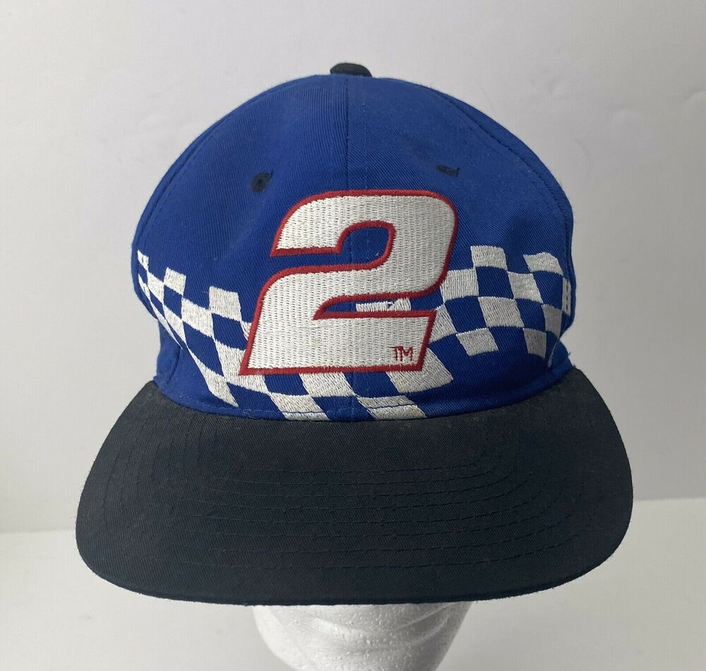 Nascar Hat RUSTY WALLACE #2 Racing 90’s Vintage Snapback Stock Car Racing